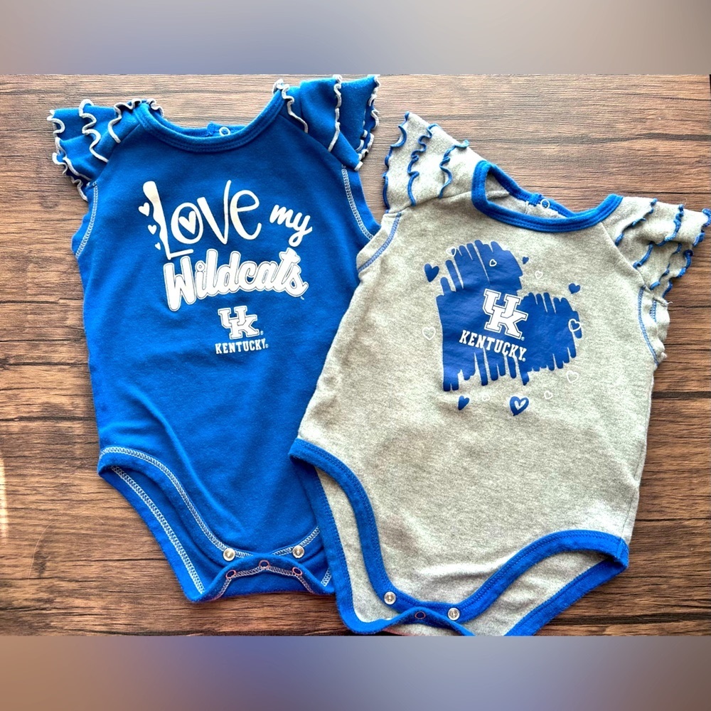 Kentucky Wildcats Onesies Bundle 💙😺🤍